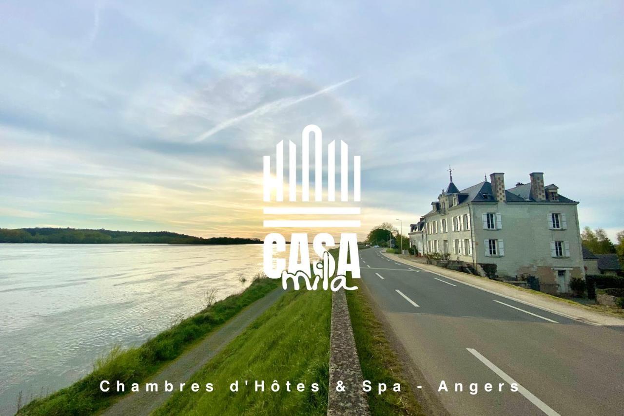 Casa Mila & Spa - Maison D'Hotes Raffinee Vue Loire, Spa & Piscine Saint-Mathurin  Zewnętrze zdjęcie